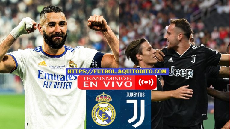 Real Madrid Vs Juventus En Vivo Y En Directo Amistoso Internacional