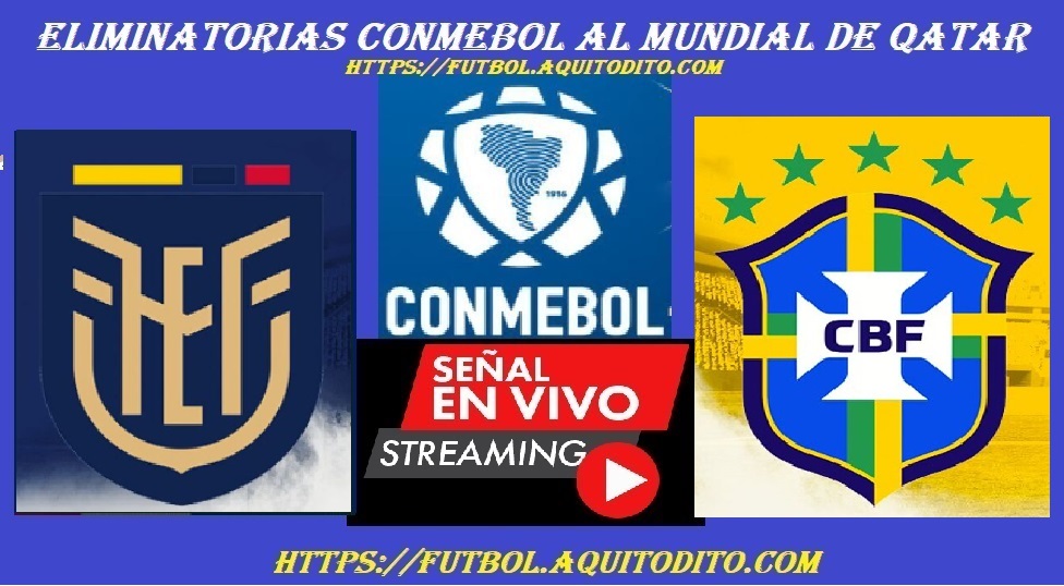 Ecuador vs Brasil EN VIVO EN DIRECTO ONLINE LIVE Jornada 15 de la