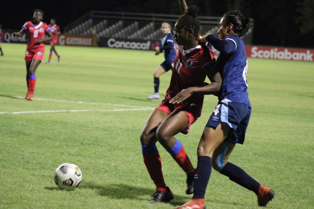 La Seleccion Sub 20 Femenina empató Ante Haití y está cerca de clasificar a La Siguiente Ronda