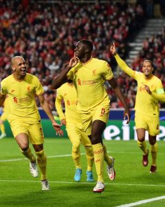 Liverpool gana y dió un Paso de Gigante a Las Semifinales de La Champions League 2,021-22