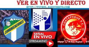 Comunicaciones II vs Coatepeque EN VIVO Cuartos de Final Juego de Ida Liga Primera Division GT