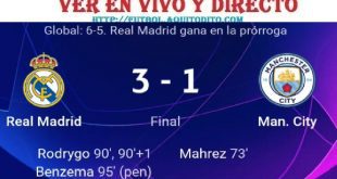 Resumen Real Madrid remonta y elimina al Manchester City Champions League