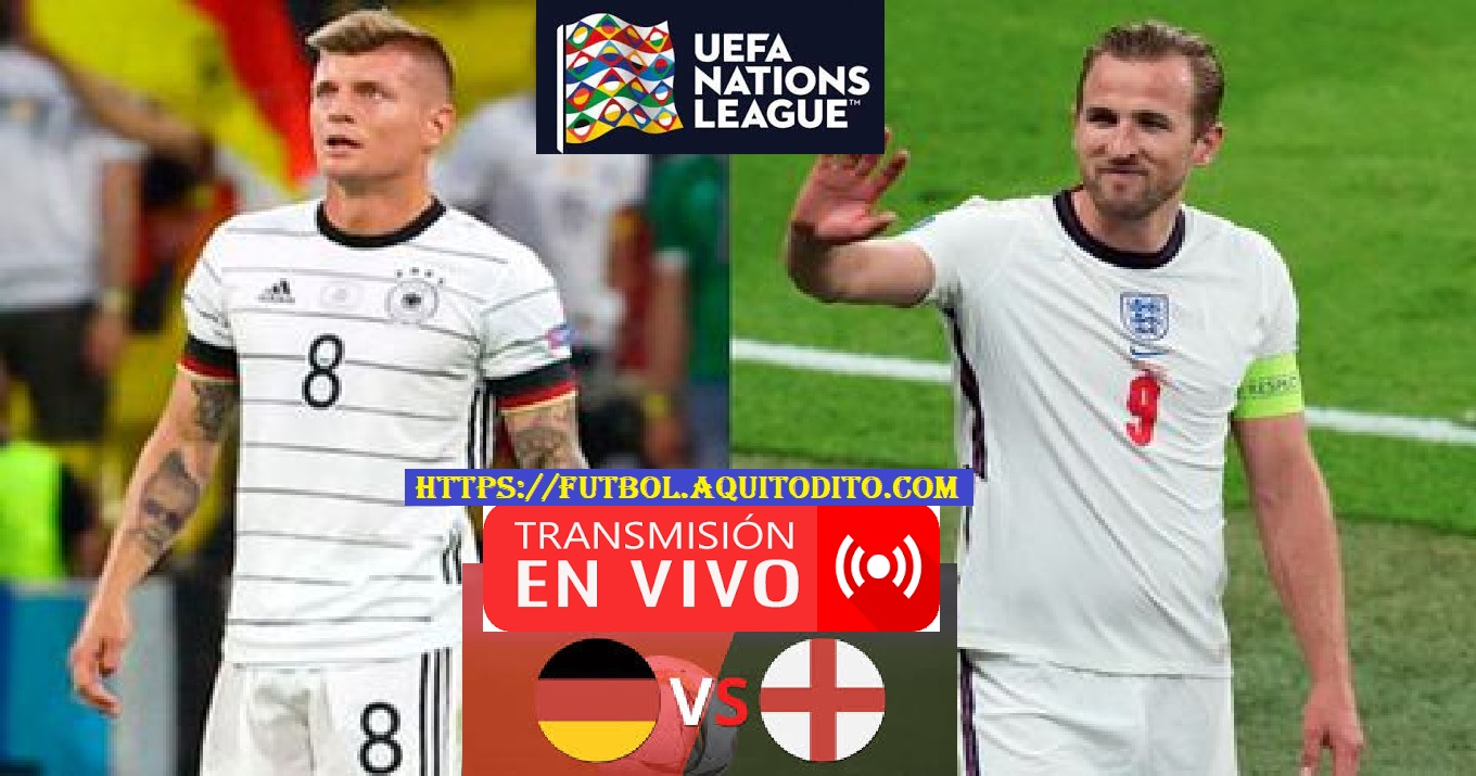 Alemania vs Inglaterra EN VIVO por la UEFA Nations League