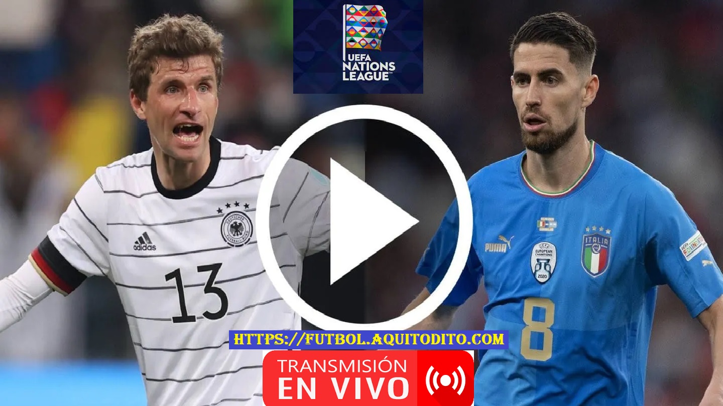 Alemania vs Italia EN VIVO partido de la UEFA Nations League