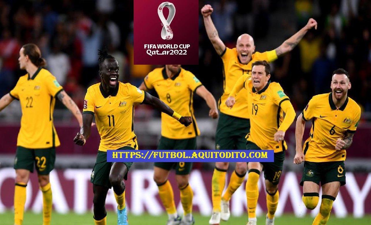 Australia Clasifica al Mundial de Qatar 2022