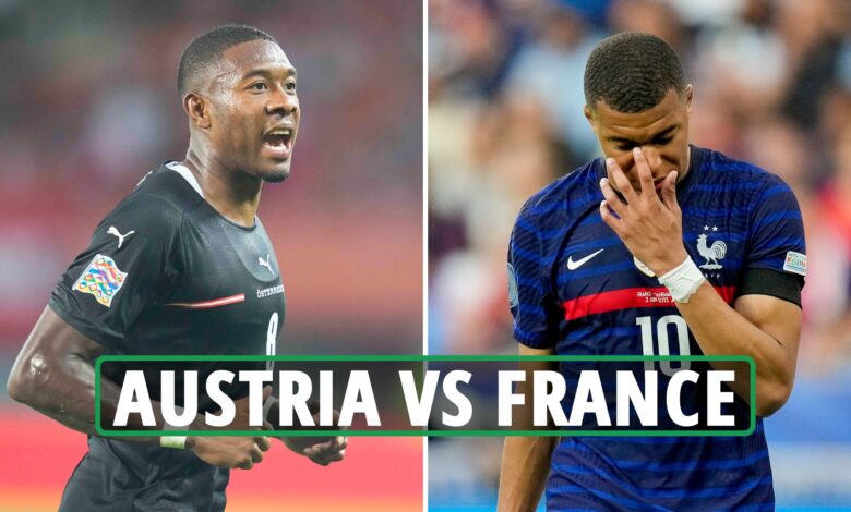 Austria vs Francia EN VIVO