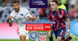 El Salvador vs USA EN VIVO fecha 4 de la Liga de Naciones de la Concacaf 2022-23
