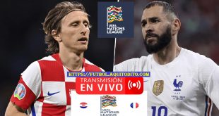 Francia vs Croacia EN VIVO por la UEFA Nations League
