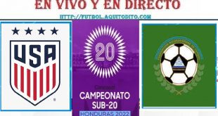 USA vs Nicaragua EN VIVO Octavos de Final Premundial Sub20 Honduras
