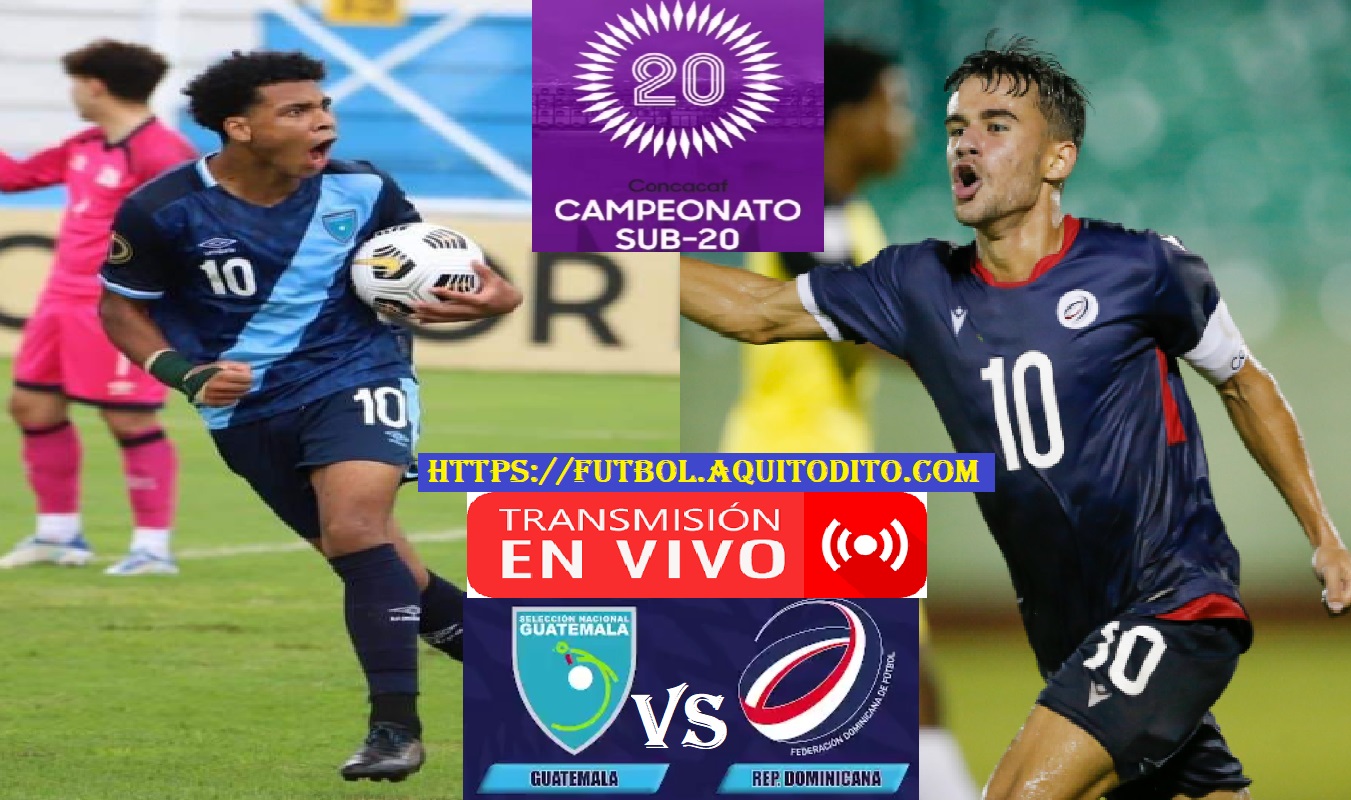 Guatemala vs República Dominicana por la Semifinal del Premundial Sub20 Honduras