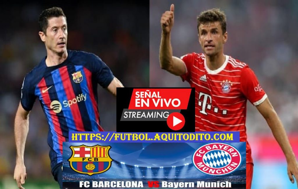 Barcelona Vs Bayern Múnich | EN VIVO EN DIRECTO ONLINE TV Cuándo Juegan ...