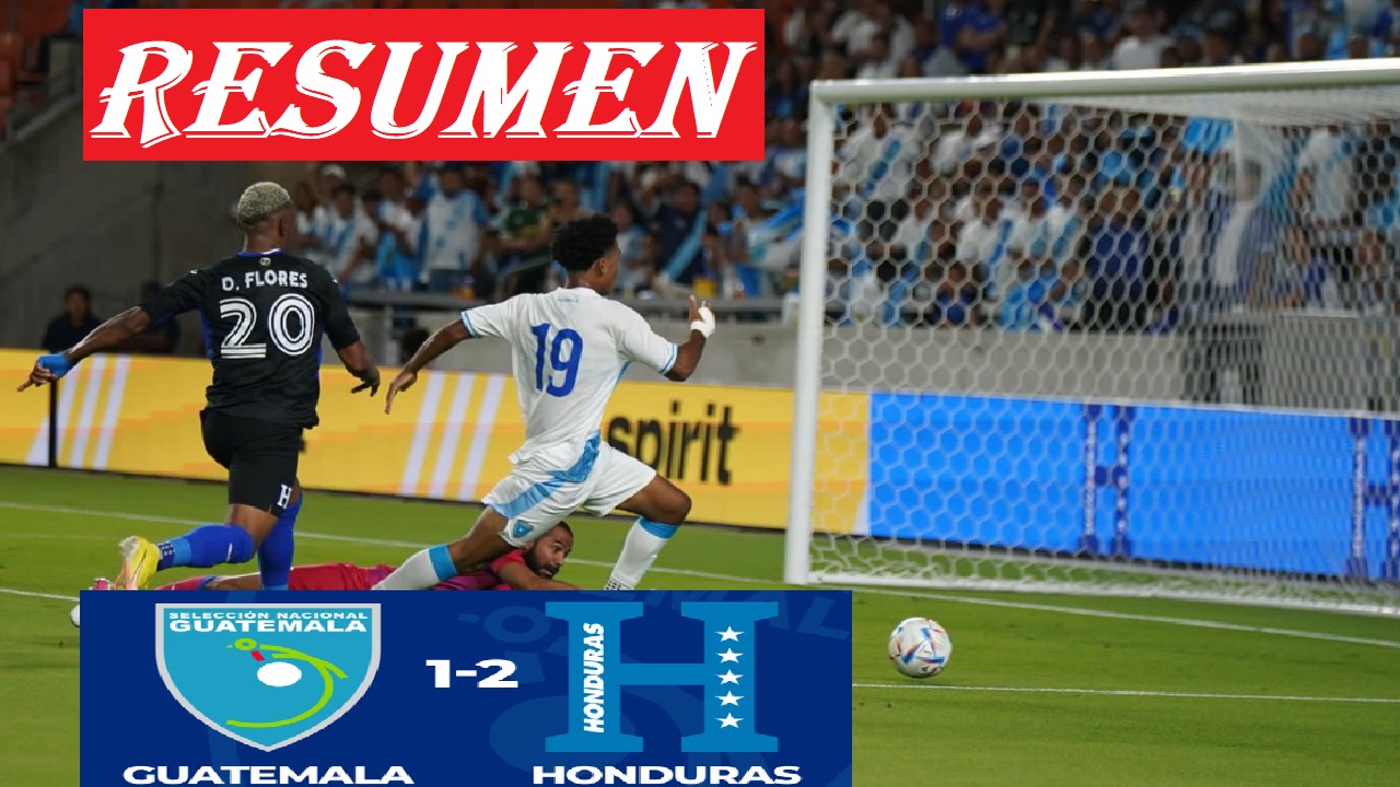 Guatemala 1-2 Honduras EN VIVO Partido Amistoso Internacional