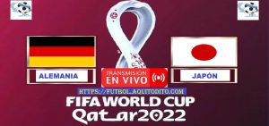 Alemania vs Japón EN VIVO Mundial de Qatar 2022