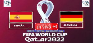 España vs Alemania EN VIVO Mundial de Qatar 2022