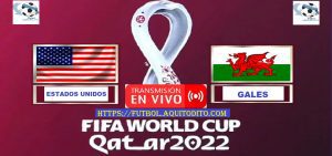 Estados Unidos vs Gales EN VIVO Mundial de Qatar 2022