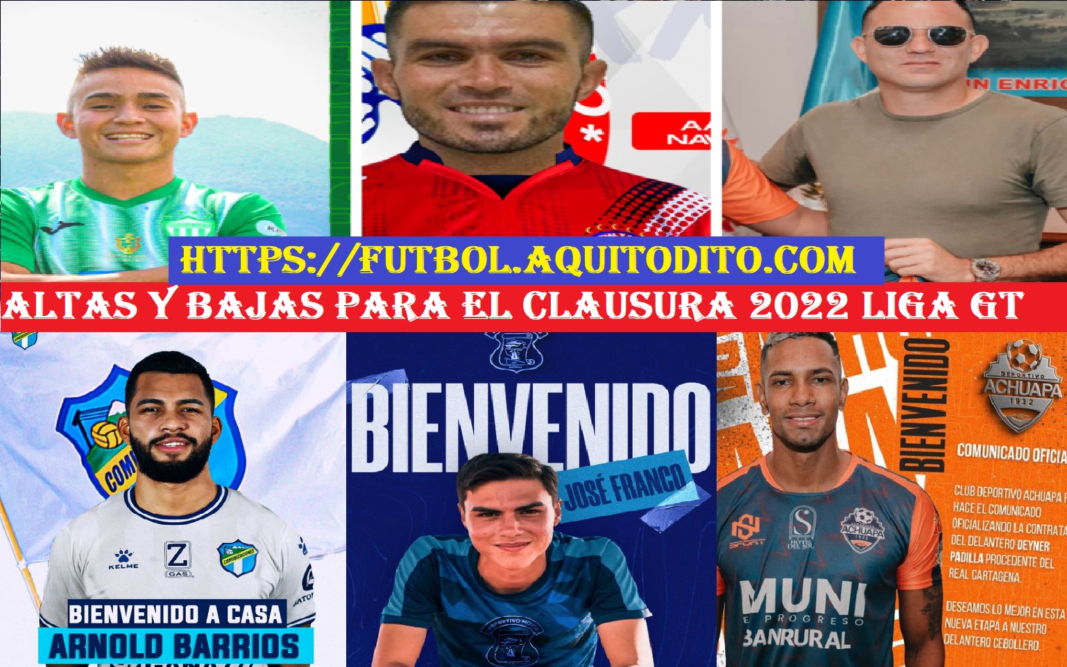 Altas y Bajas de los Equipos de Liga Nacional para el Clausura 2023 -  Fútbol Mundial