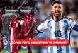 Argentina vs Panamá EN VIVO y EN DIRECTO Amistoso Internacional 2023