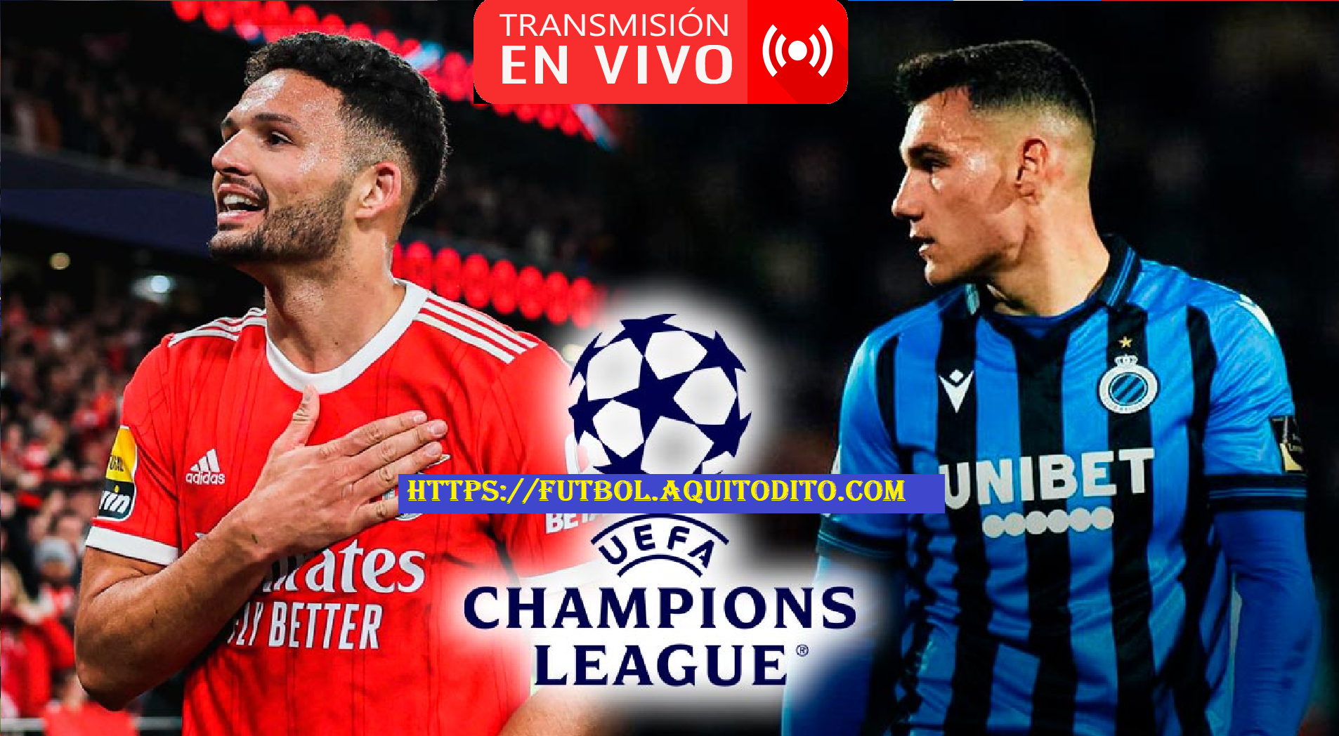Benfica vs. Inter EN VIVO cuartos de final de la Champions League