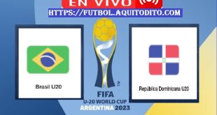 Brasil vs República Dominicana EN VIVO Mundial Sub20 Argentina 2023