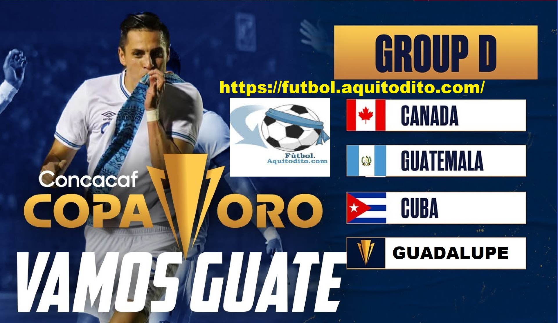 Convocados de Guatemala para la Copa Oro 2023