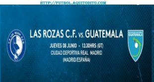 Guatemala Sub15 vs Las Rozas EN VIVO Campamento de Preparación en España