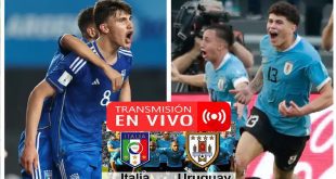 Italia vs Uruguay EN VIVO Final Mundial Sub20 Argentina 2023