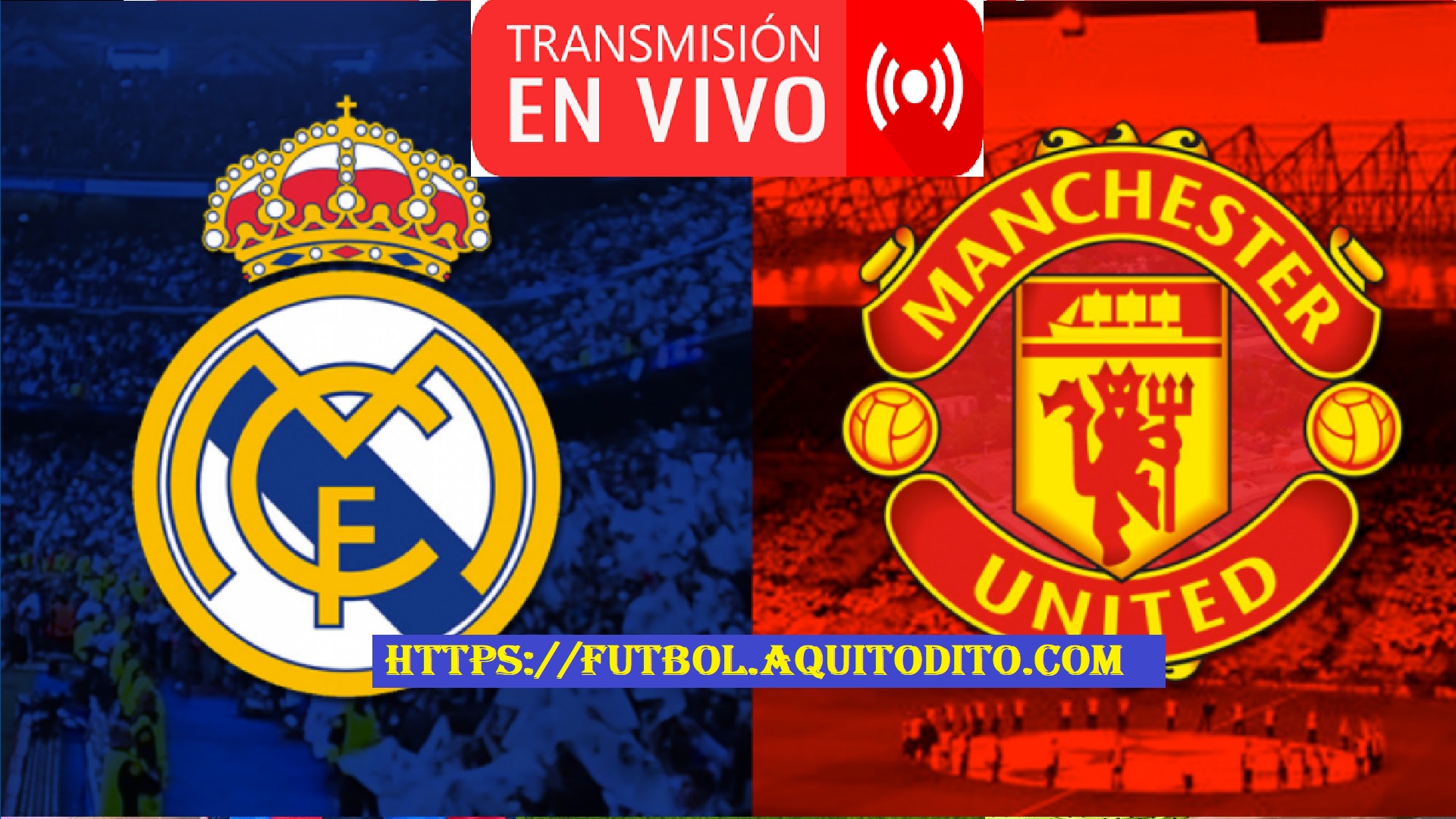 Real Madrid vs Manchester United EN VIVO Gira Estados Unidos 2023