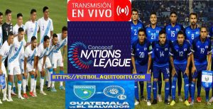 Guatemala vs El Salvador EN VIVO Nations League Concacaf 2023