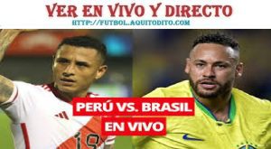Peru vs Brasil EN VIVO Jornada 2 Eliminatoria Conmebol