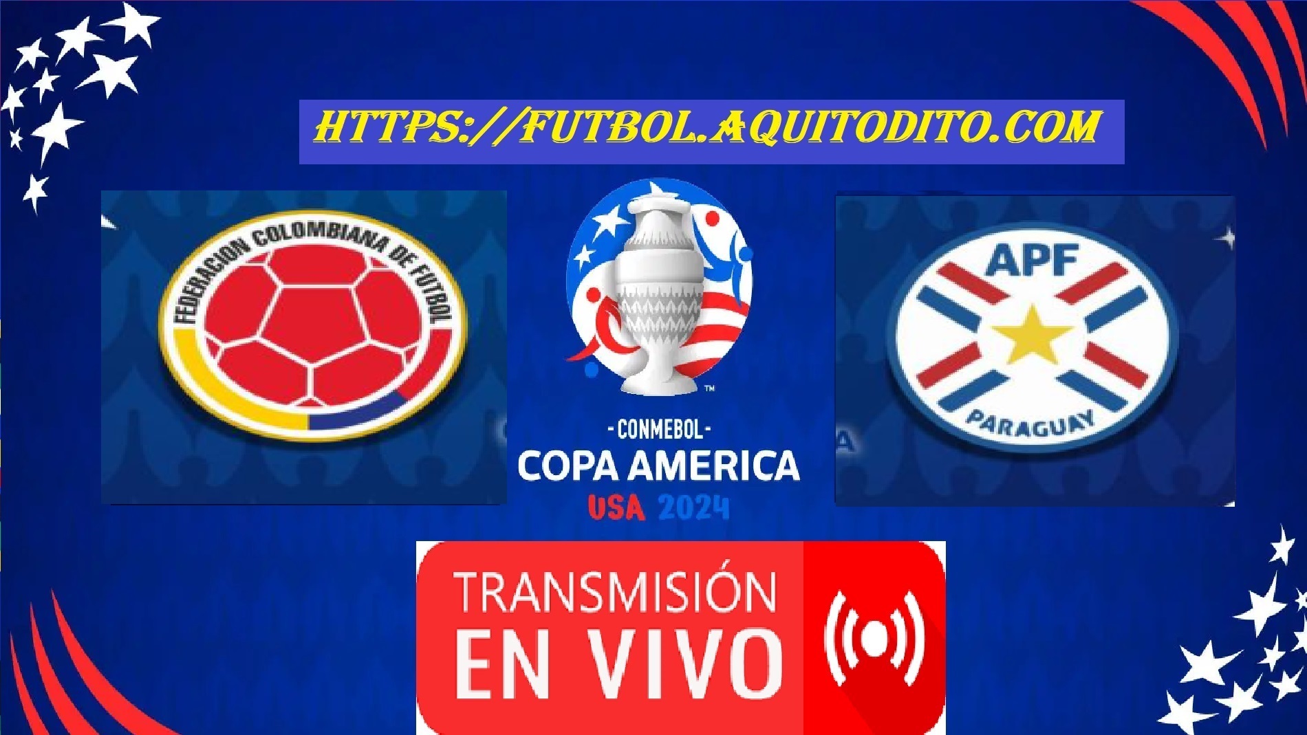 Colombia vs Paraguay EN VIVO y EN DIRECTO Copa América 2024 Fútbol