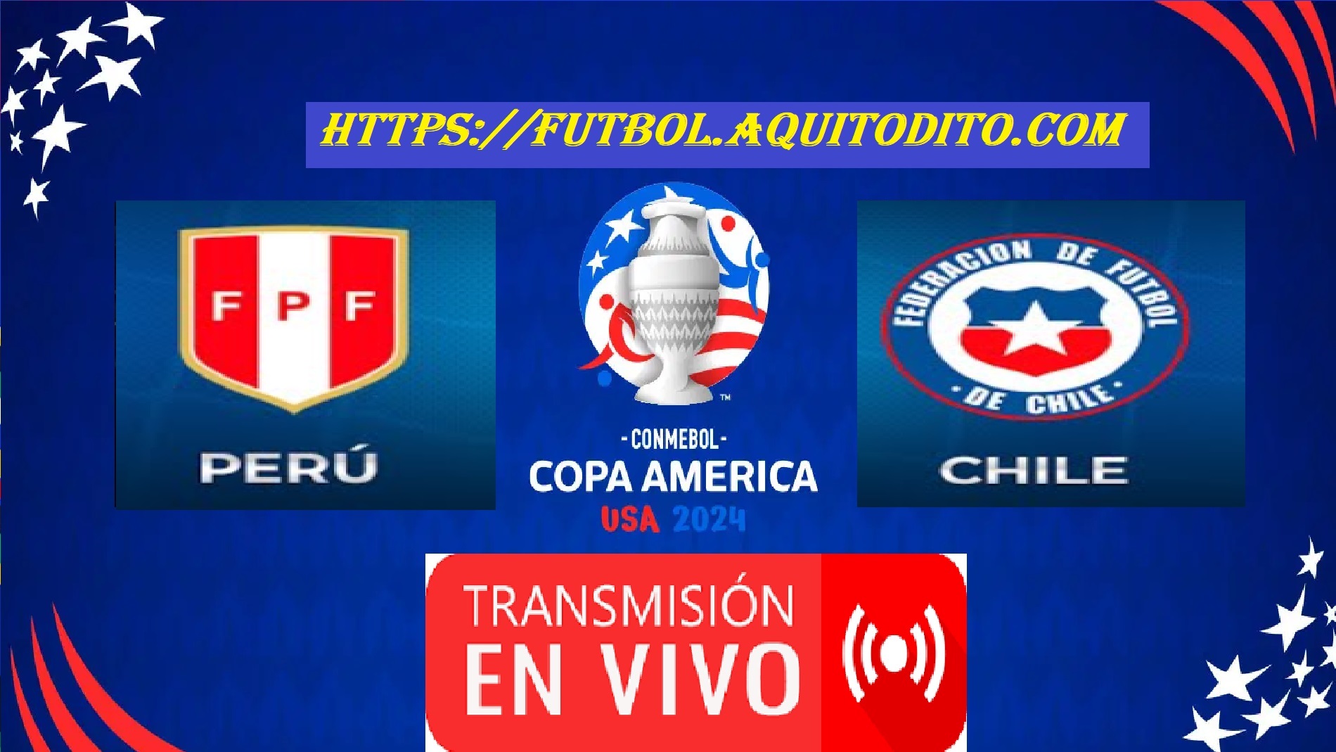 Peru vs Chile EN VIVO y EN DIRECTO Copa América 2024 Fútbol Mundial