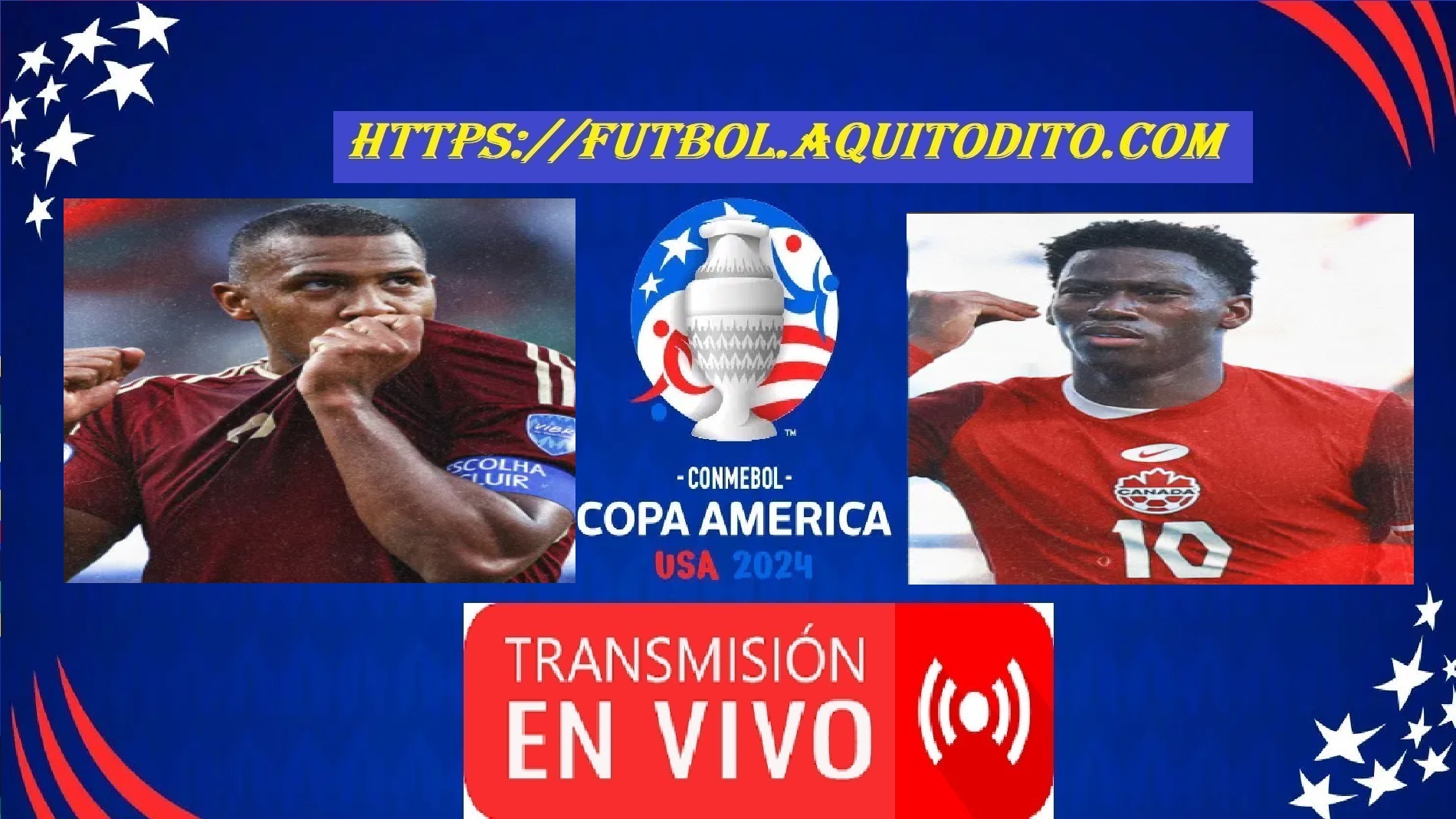 Venezuela Vs Canada EN VIVO Y EN DIRECTO Cuartos De Final Copa Am Rica   Venezuela Vs Canada EN VIVO Copa America 2024 