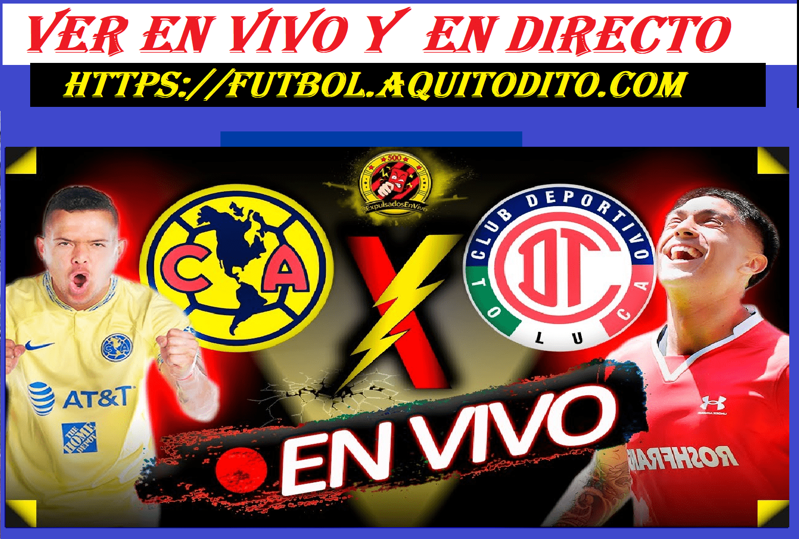 América vs Toluca EN VIVO y EN DIRECTO Juego de IDA Clausura 2025 Liga ...
