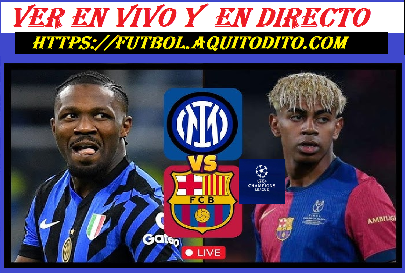 Inter vs. Barcelona EN VIVO y EN DIRECTO por la vuelta de semifinales ...