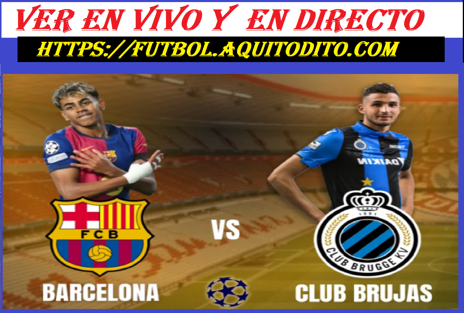 Barcelona vs Brujas EN VIVO y EN DIRECTO por la fecha 4 de la Champions ...