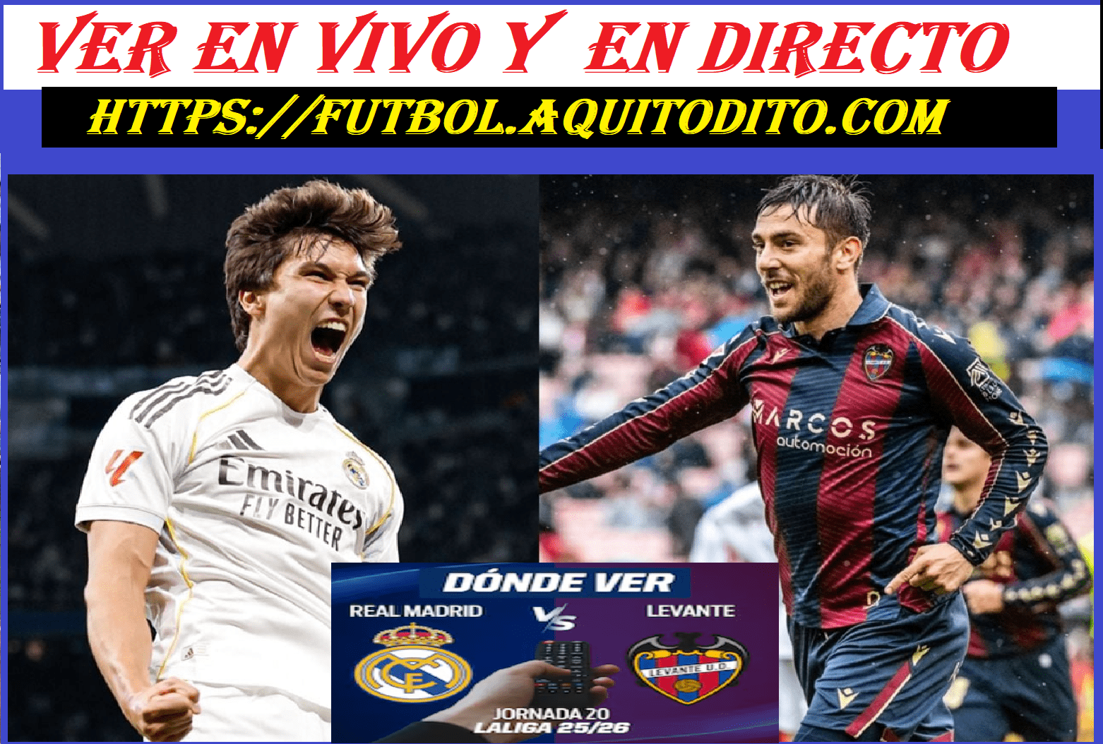 Real Madrid vs Levante EN VIVO: Dónde ver en TV online y hora LaLiga de ...