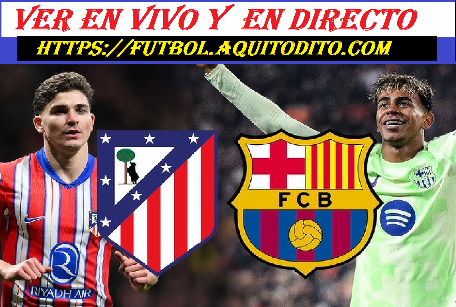 Atlético de Madrid vs Barcelona EN VIVO y EN DIRECTO transmisión online ...