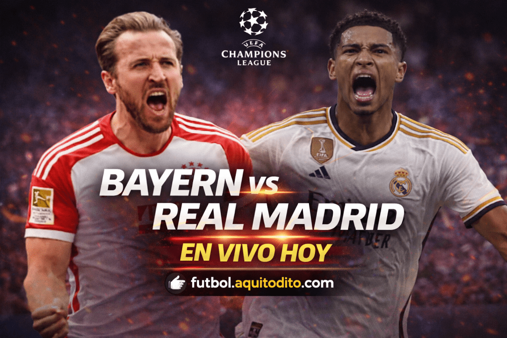 Bayern Múnich vs Real Madrid EN VIVO HOY: Dónde ver, hora, canal y ...