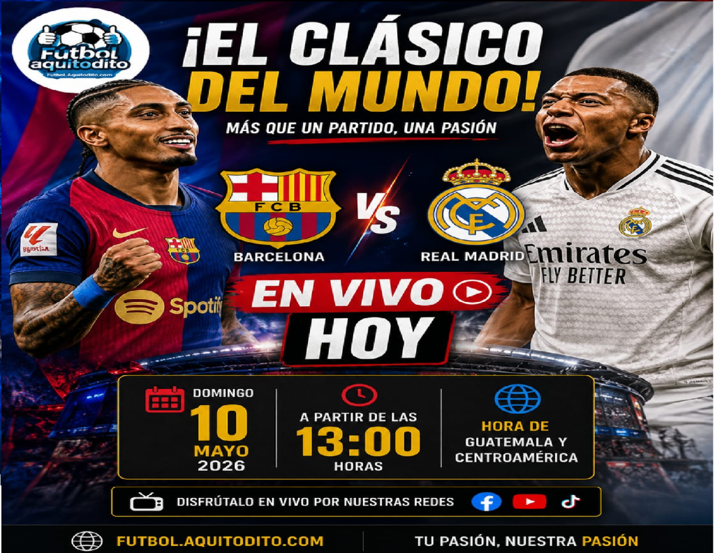 Barcelona vs Real Madrid horario, alineaciones y dónde ver El Clásico ...