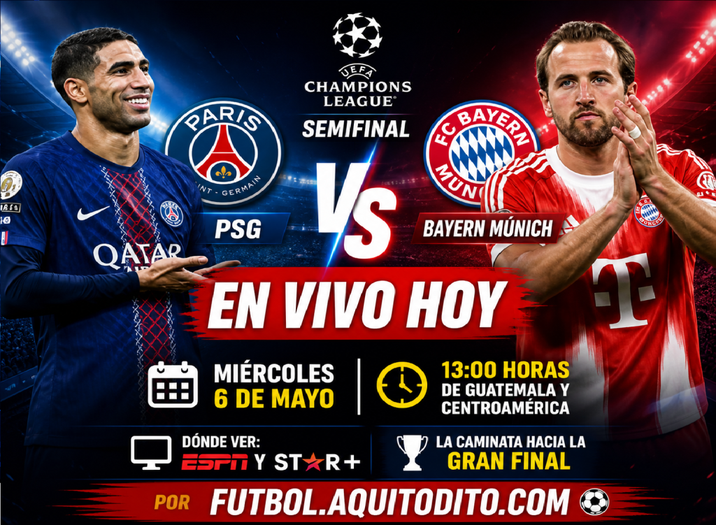 Bayern Múnich vs PSG hora y previa | Semifinal de Vuelta Champions ...